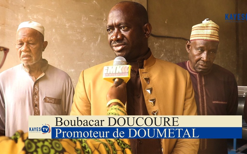 L'inauguration de l'usine de métallurgie Doumetal Industrie à kayes